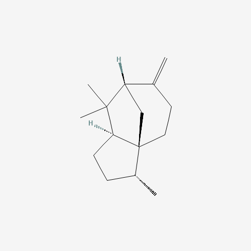 (+)-β-Cedrene molecular structure