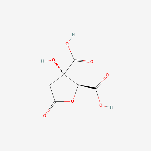 (-)-Hydroxycitric acid lactone molecular structure