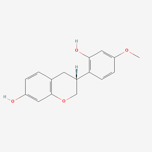 (-)-Vestitol molecular structure