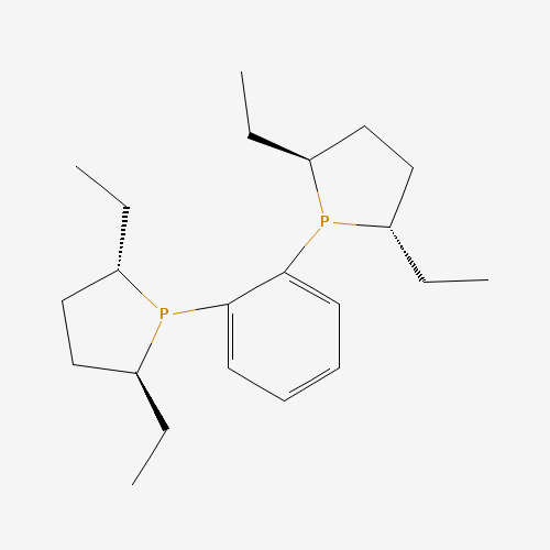 (+)-1,2-Bis[(2S,5S)-2,5-diethylphospholano]benzene molecular structure