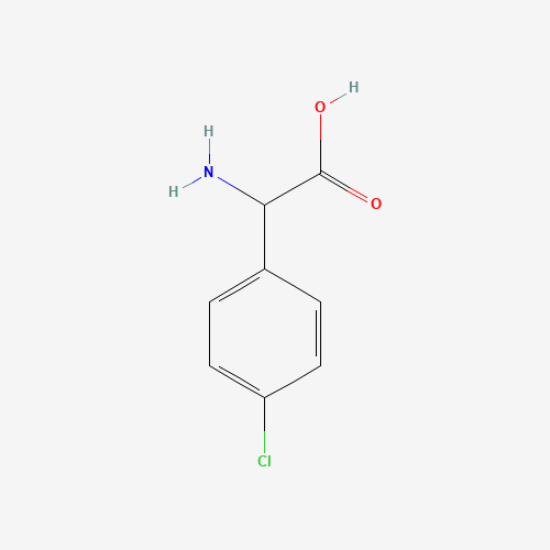 (±)-4-Chlorophenylglycine molecular structure