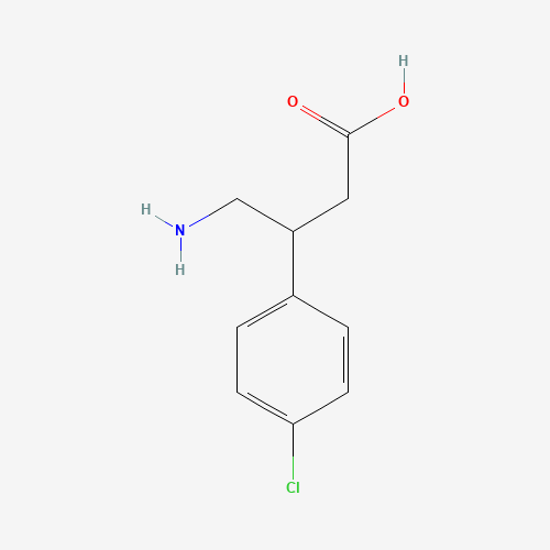 (±)-Baclofen molecular structure