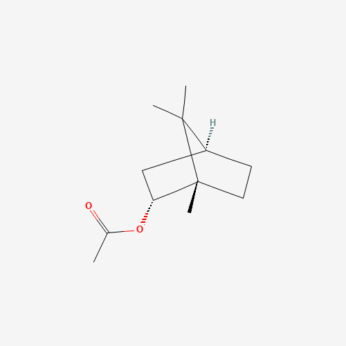(−)-Bornyl acetate molecular structure