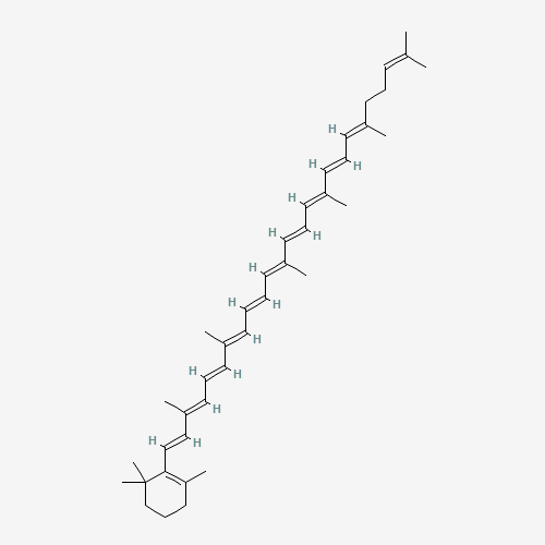 γ-Carotene molecular structure