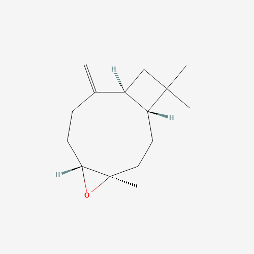 (−)-Caryophyllene oxide molecular structure