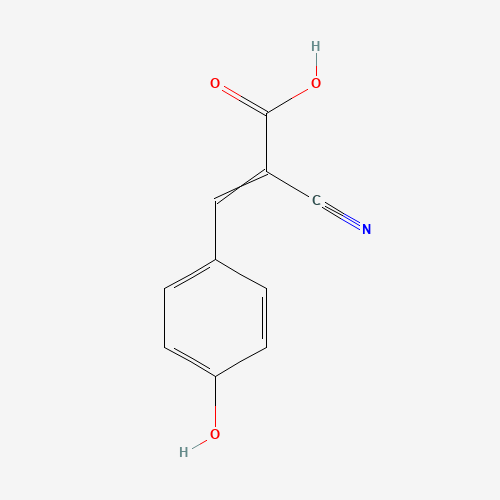 α-Cyano-4-hydroxycinnamic acid molecular structure