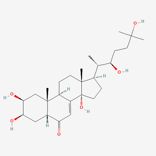 α-Ecdysone molecular structure