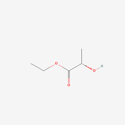 (−)-Ethyl L-lactate molecular structure