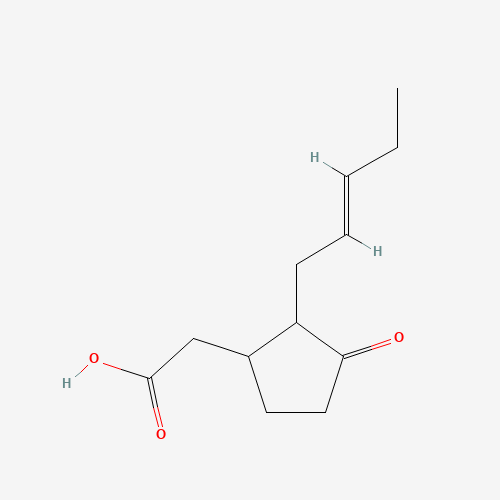(±)-Jasmonic acid molecular structure