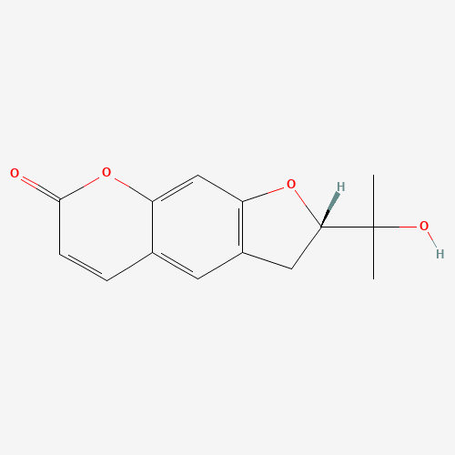 (+)-Marmesin molecular structure