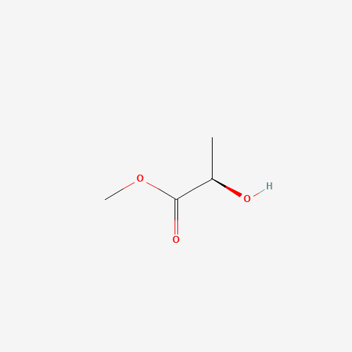 (+)-Methyl D-lactate molecular structure