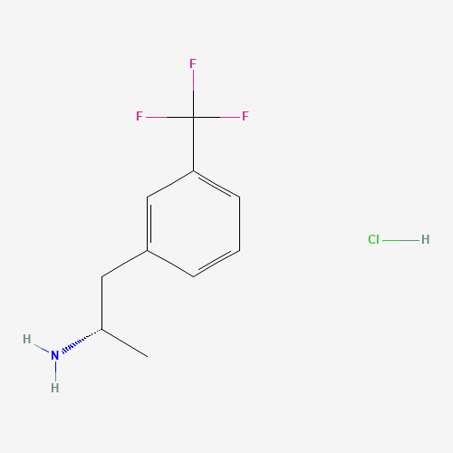 (+)-Norfenfluramine hydrochloride molecular structure
