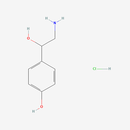 (±)-Octopamine hydrochloride molecular structure