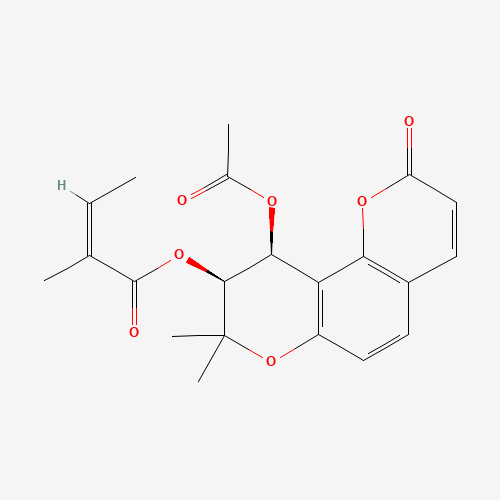 (+)-Praeruptorin A molecular structure