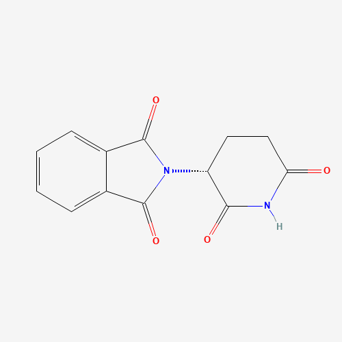 (+)-Thalidomide molecular structure
