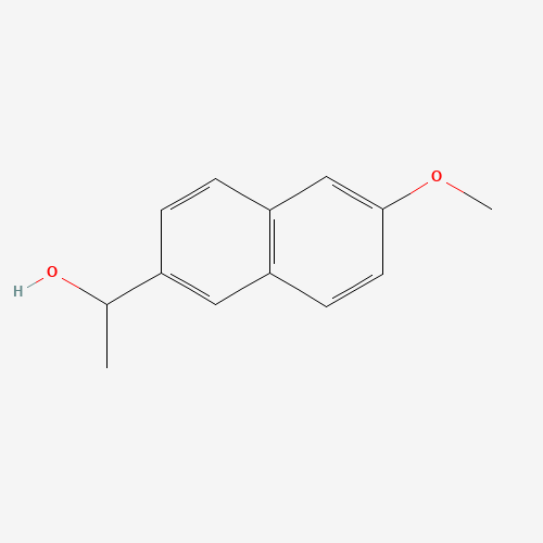 (1RS)-1-(6-Methoxynaphthalen-2-yl)ethanol molecular structure