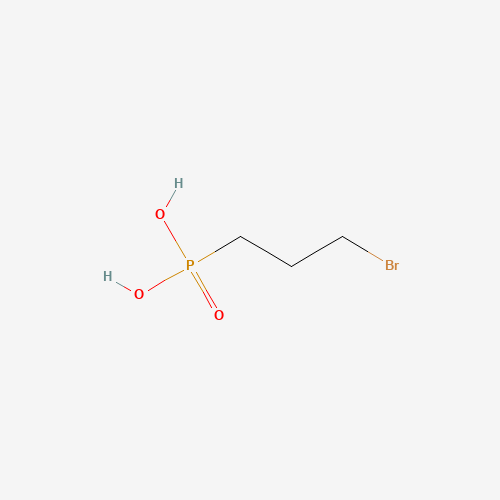 (3-Bromopropyl)phosphonic acid molecular structure