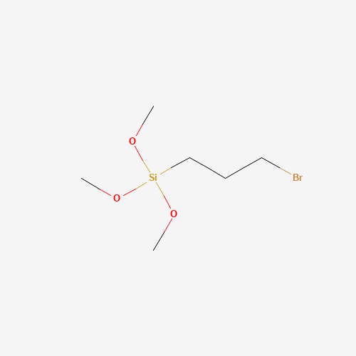 (3-Bromopropyl)trimethoxysilane molecular structure