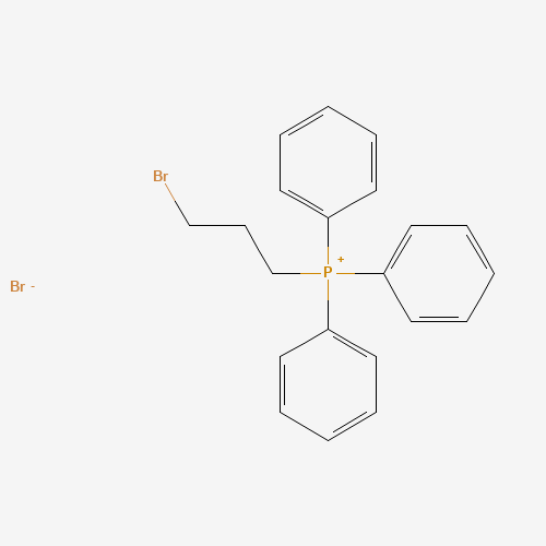 (3-Bromopropyl)triphenylphosphonium bromide molecular structure