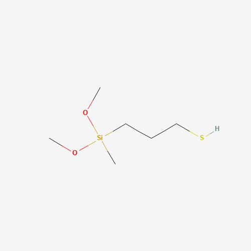 (3-Mercaptopropyl)methyldimethoxysilane molecular structure