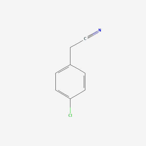 (4-Chlorophenyl)acetonitrile molecular structure