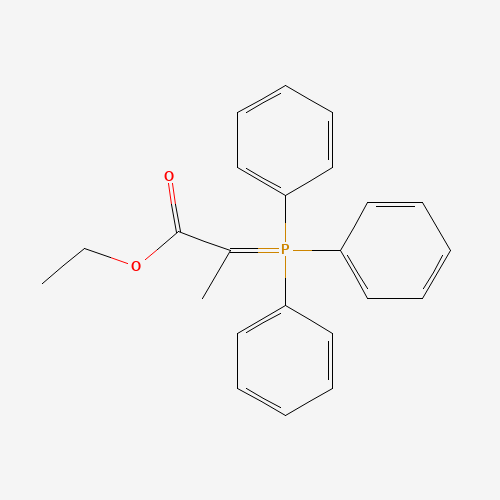 (Carbethoxyethylidene)triphenylphosphorane molecular structure
