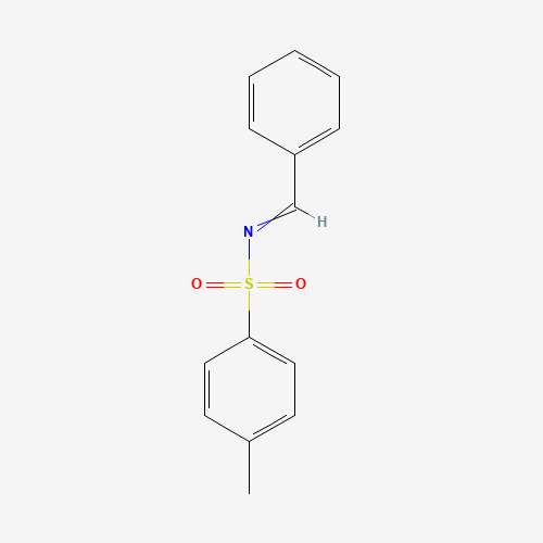 (E)-N-Benzylidene-4-methylbenzensulfonamide molecular structure