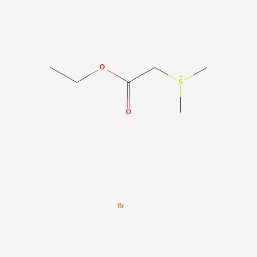 (Ethoxycarbonylmethyl)dimethylsulfonium bromide molecular structure