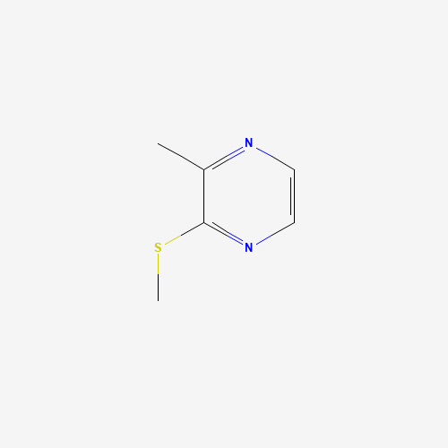 (Methylthio)methylpyrazine molecular structure