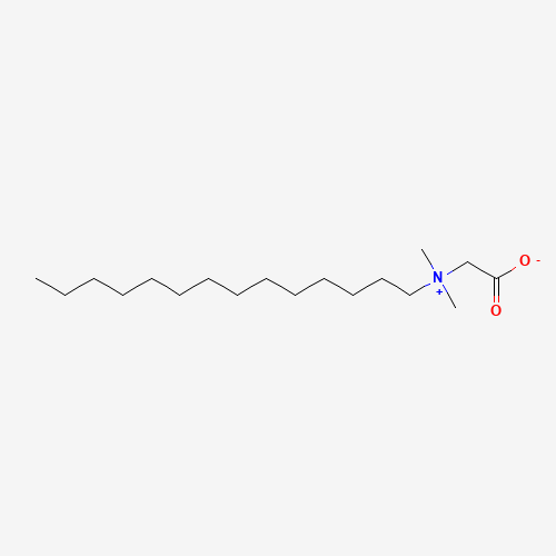 (N,N-Dimethylmyristylammonio)acetate molecular structure