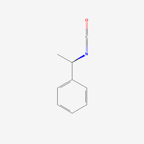 (R)-(+)-α-Methylbenzyl isocyanate molecular structure