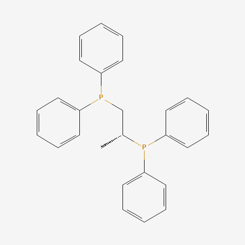 (R)-(+)-1,2-Bis(diphenylphosphino)propane molecular structure