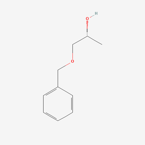 (R)-(−)-1-Benzyloxy-2-propanol molecular structure