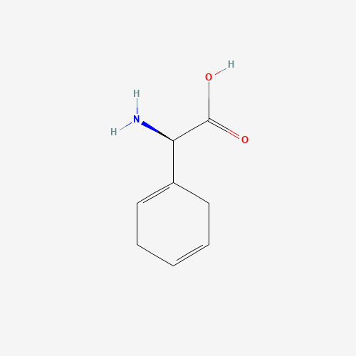(R)-(−)-2-(2,5-Dihydrophenyl)glycine molecular structure