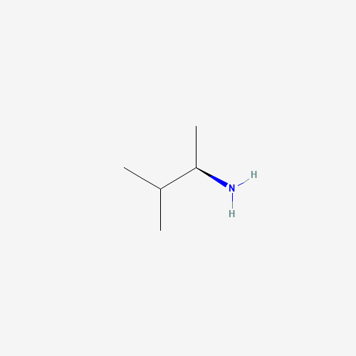 (R)-(−)-2-Amino-3-methylbutane molecular structure