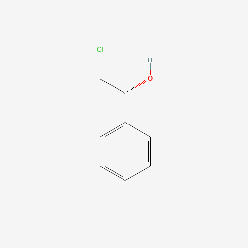 (R)-(−)-2-Chloro-1-phenylethanol molecular structure