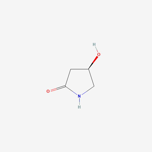 (R)-(+)-4-Hydroxy-2-pyrrolidinone molecular structure