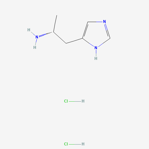 (R)(−)-α-Methylhistamine dihydrochloride molecular structure