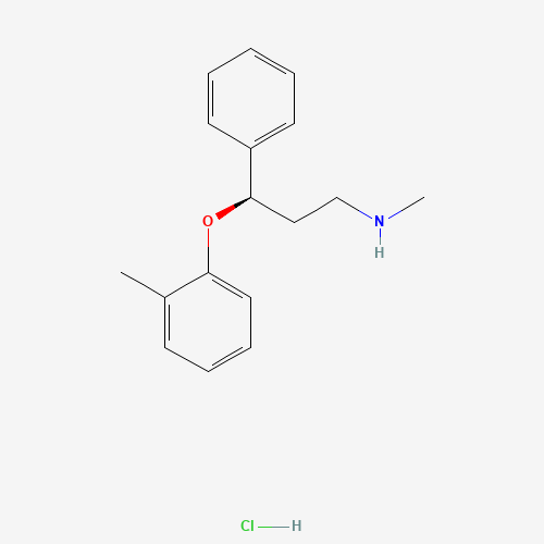 (R)-Tomoxetine hydrochloride molecular structure