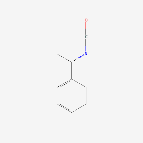 (S)-(−)-α-Methylbenzyl isocyanate molecular structure