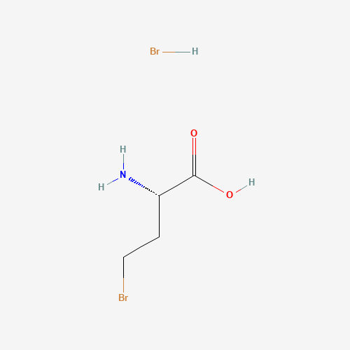 (S)-(+)-2-Amino-4-bromobutyric acid hydrobromide molecular structure