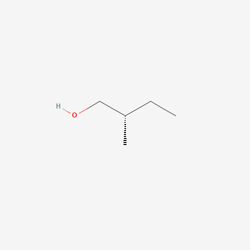 (S)-(−)-2-Methylbutanol molecular structure