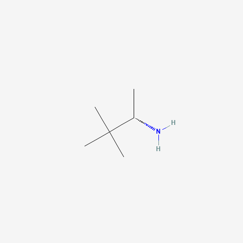 (S)-(+)-3,3-Dimethyl-2-butylamine molecular structure
