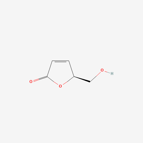 (S)-(−)-5-Hydroxymethyl-2(5H)-furanone molecular structure