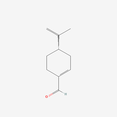(S)-(−)-Perillaldehyde molecular structure
