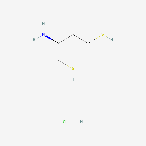 (S)-2-Aminobutane-1,4-dithiol hydrochloride molecular structure