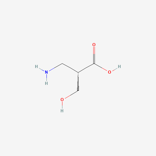 (S)-3-Amino-2-(hydroxymethyl)propionic acid molecular structure