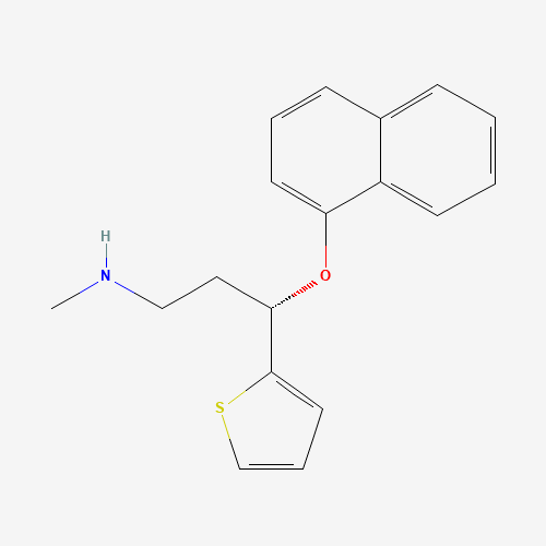 (S)-Duloxetine hydrochloride molecular structure