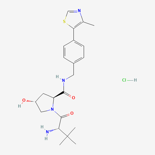 (S,R,S)-AHPC hydrochloride molecular structure