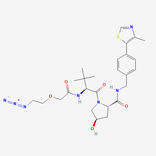 (S,R,S)-AHPC-PEG1-azide molecular structure
